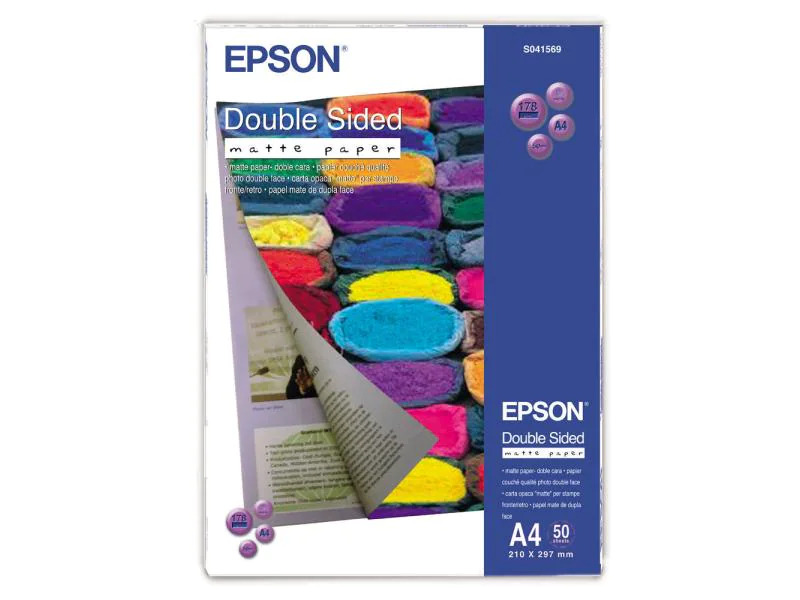 Epson Fotopapier A4 178 g/m² 50 Stück