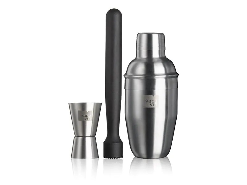 Vacuvin Drink Mixer Set 0.35 l, Silber