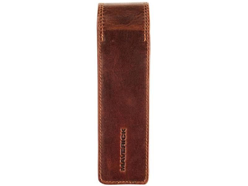 Maverick Etui Original für 2 Schreibgeräte 4 x 15 cm, Braun