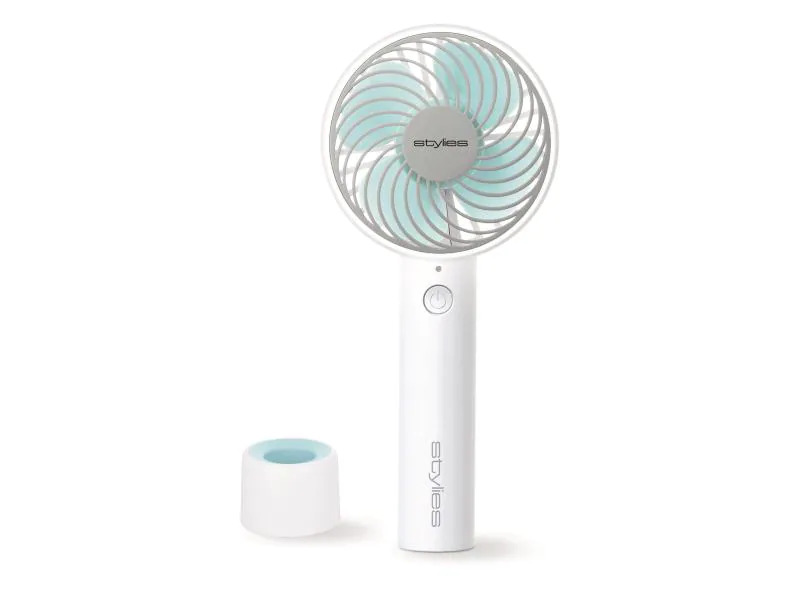 Stylies by Koenig Handventilator Lacerta Blau/Weiss