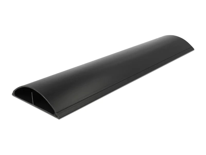 Delock Kabelkanal selbstklebend 1 m x 119 mm Schwarz
