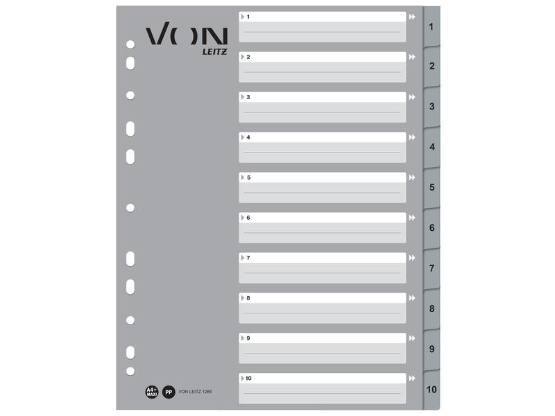 VON Register A4, 1-10