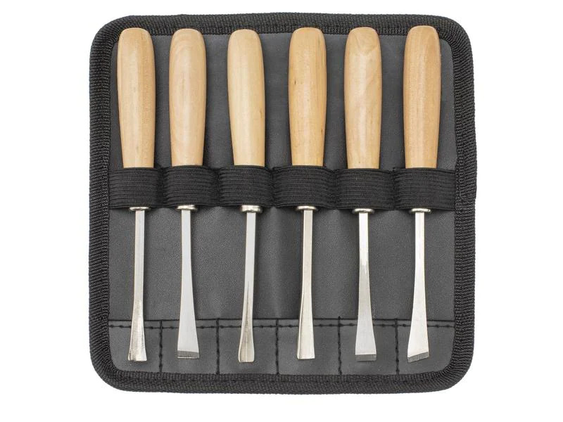 Glorex Stempel Zubehör Schnitzwerkzeug 6-teilig