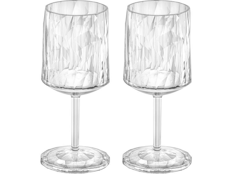 Koziol Weissweinglas Superglas Club No. 9, 200 ml, 2 Stück,