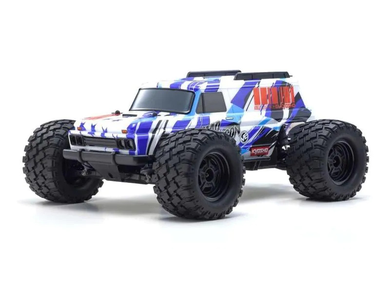 Kyosho Monster Truck Mad Wagon VE 3S, 4WD, Blau, 1:10, ARTR