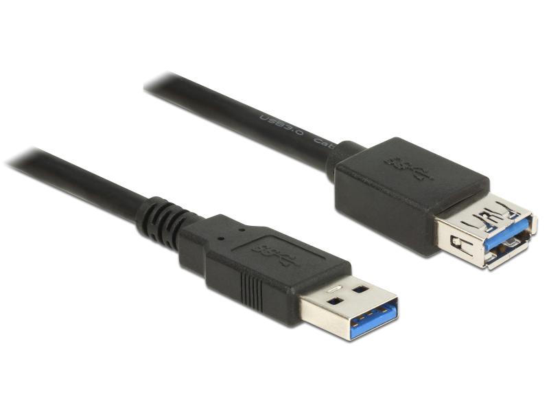 Delock USB 3.0-Verlängerungskabel  USB A - USB A 2 m
