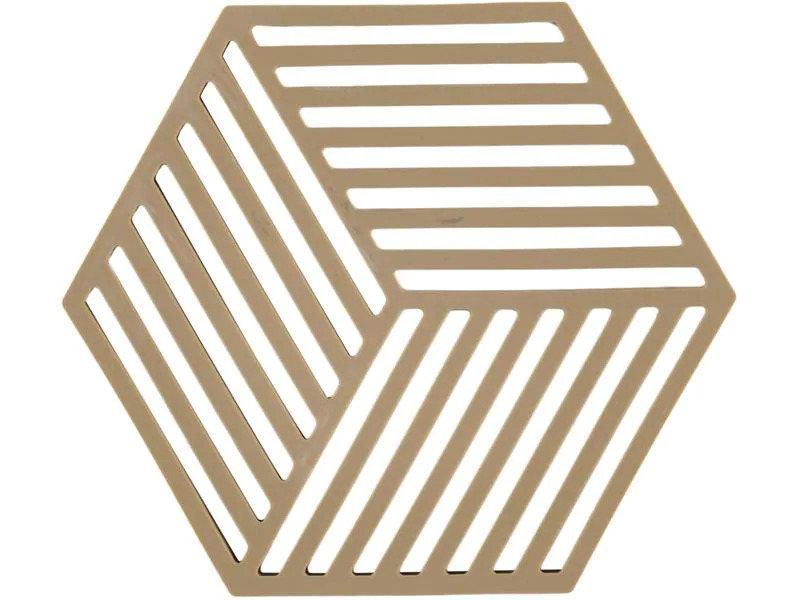 Zone Denmark Topfuntersetzer Hexagon Braun