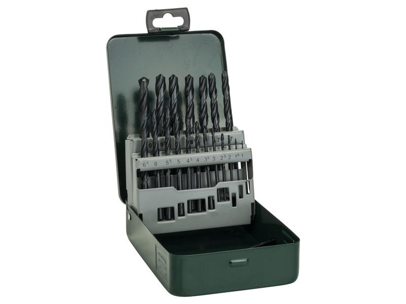 Bosch Metallbohrer-Set HSS-R, 19-teilig