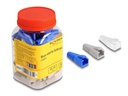 Delock Knickschutztülle für RJ45 Stecker 50 Stück