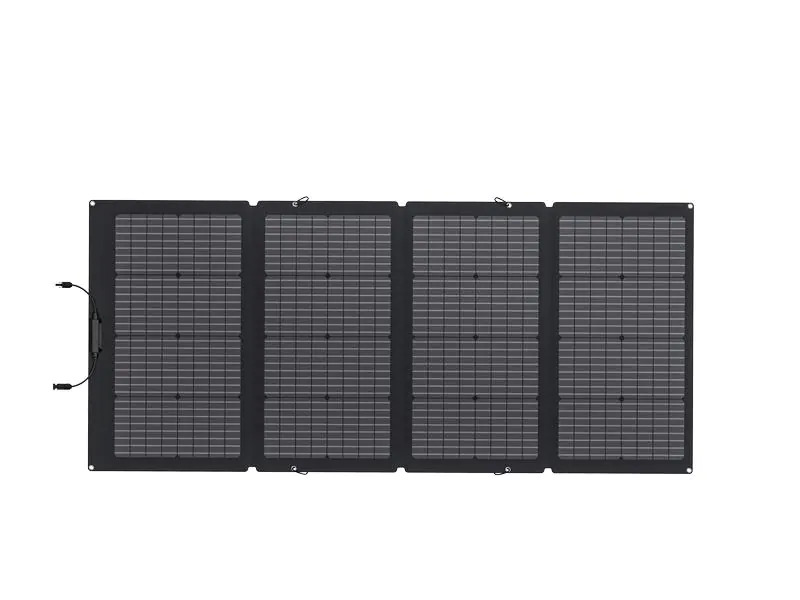 EcoFlow Solarmodul faltbar, MC4, Schwarz 220 W
