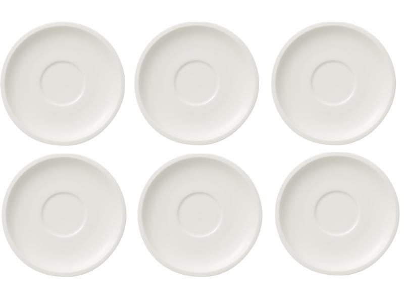 Villeroy &amp; Boch Untertasse Artesano Original 6 Stück, Weiss
