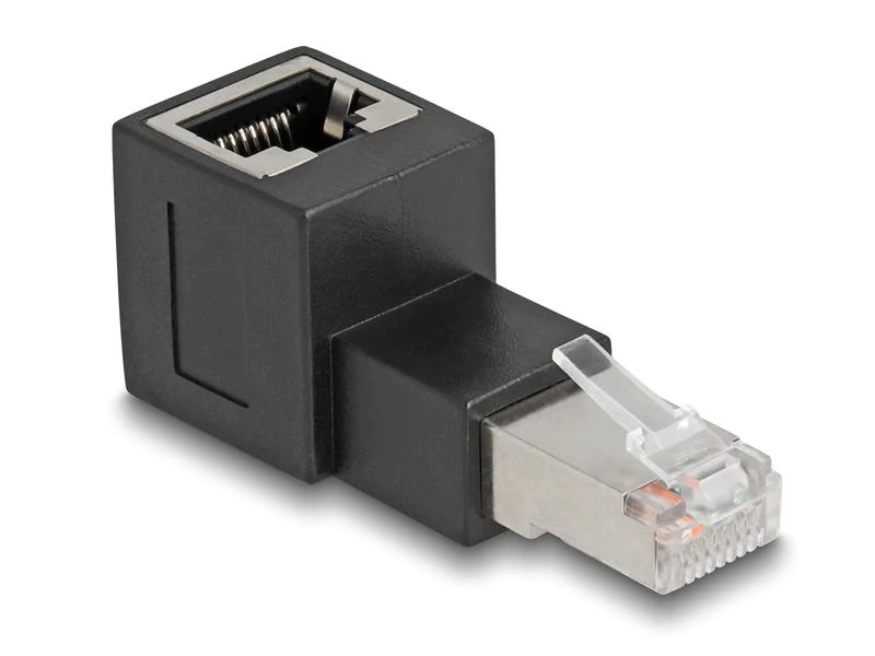 Delock Winkeladapter 90° RJ45 nach oben, Cat.6A 1 Stück