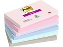 Post-it Notizzettel Super Sticky Soulful Collection, 127 mm x 76 mm