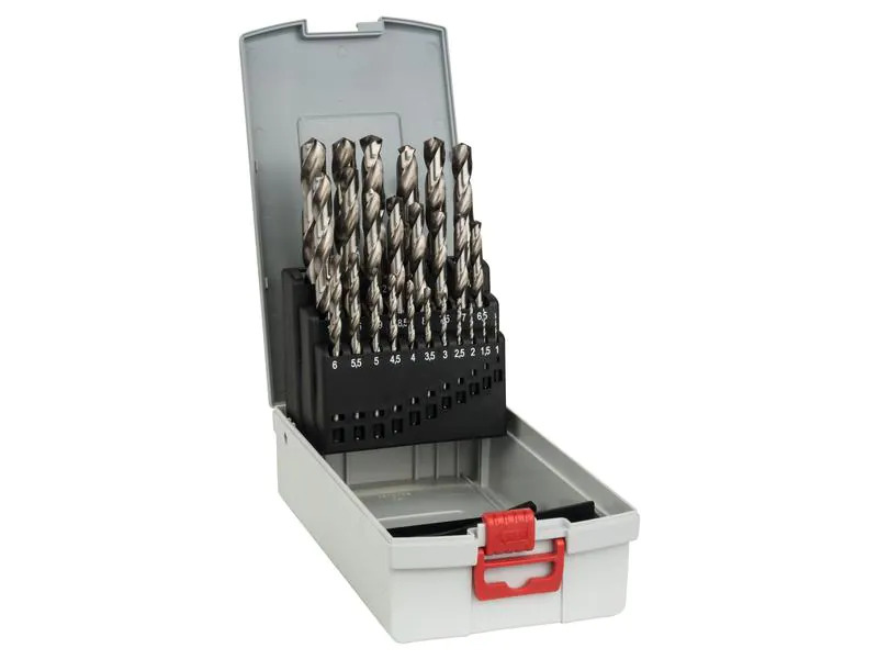 Bosch Professional Metallbohrer-Set HSS-G ProBox, 25-teilig