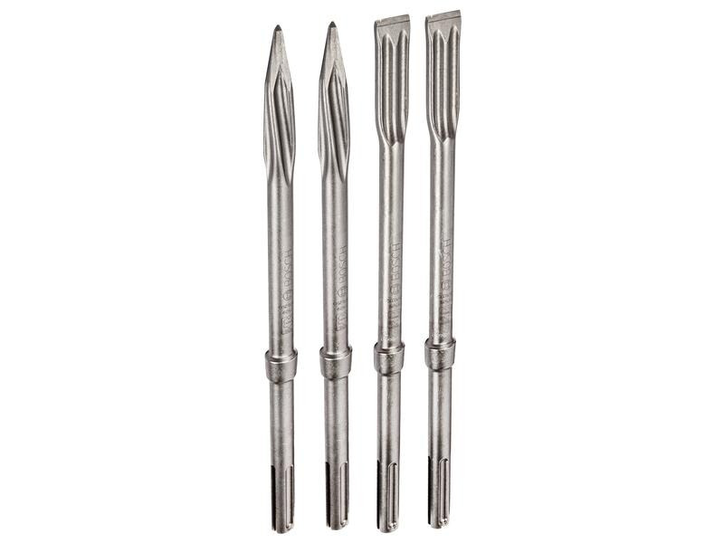 Bosch Professional Meissel-Set SDS max, 4-teilig