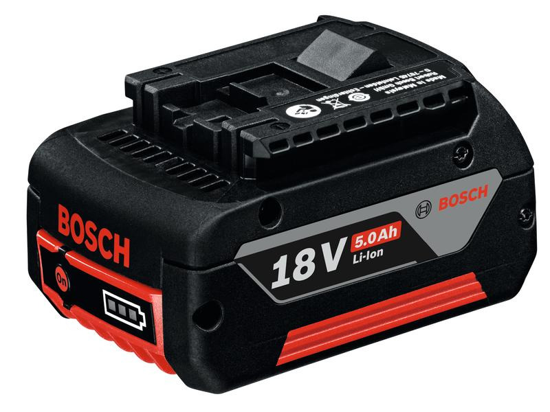 Bosch Professional Akku Li-Ion 18 V 5.0 Ah Heavy Duty (HD), GBA M-C