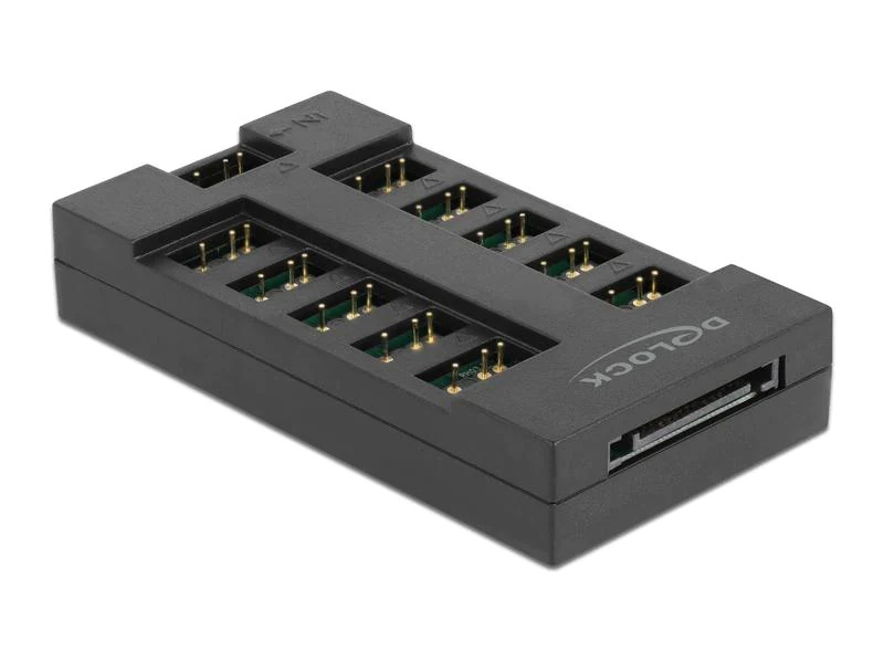 Delock RGB Hub für ARGB LEDs mit 10 Ports
