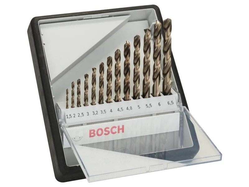 Bosch Professional Metallbohrer-Set HSS-Co, 13-teilig