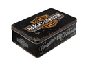 Nostalgic Art Vorratsdose Harley Davidson 3 l, Orange/Schwarz/Weiss