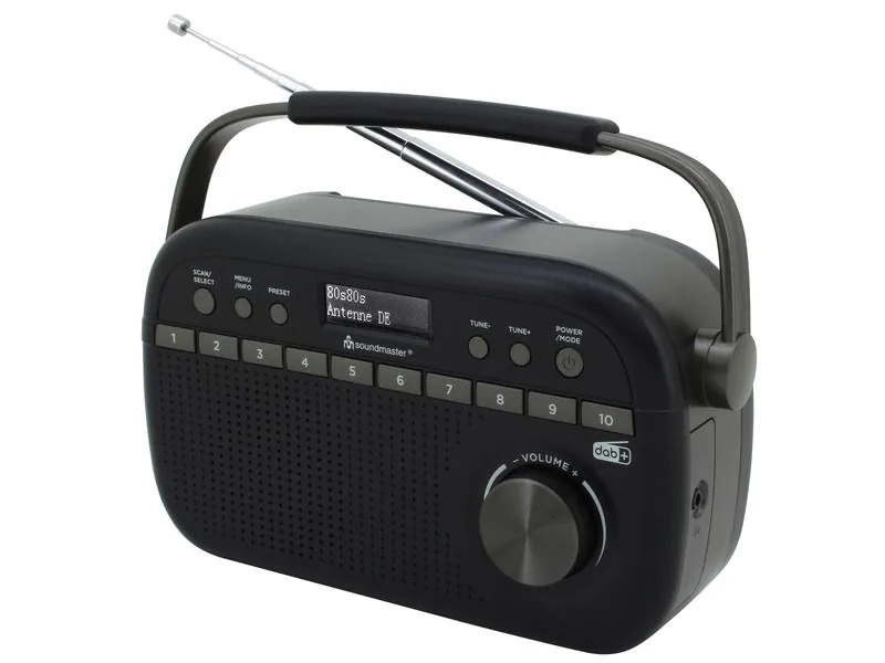 soundmaster DAB+ Radio DAB280SW Schwarz