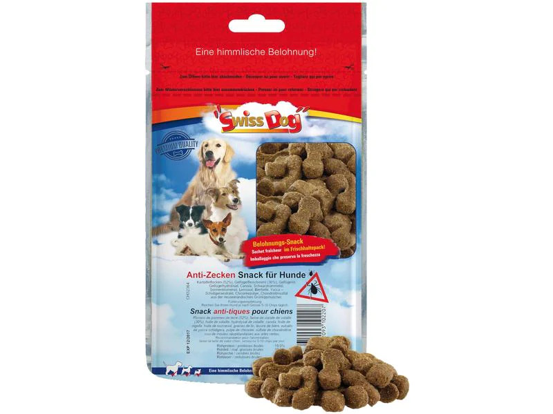 SwissDog Leckerli Anti-Zecken Snack, 450 g