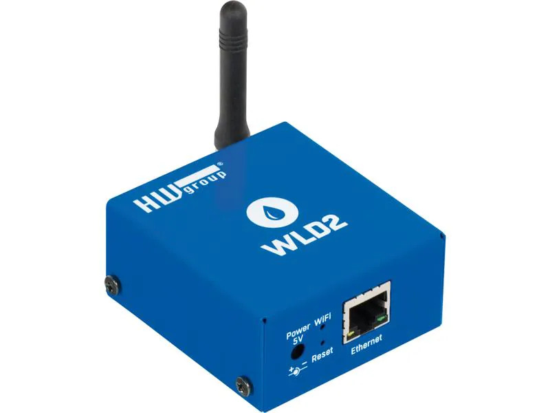 HWgroup Wasserleck Detektor Set WLD2 PoE