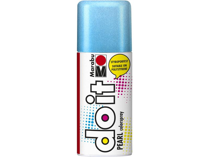 Marabu Sprühfarbe do it Pearl 150 ml, Perlmutt-Blau