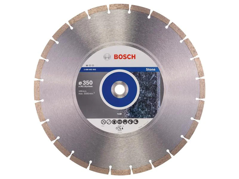 Bosch Professional Diamanttrennscheibe Standard for Stone, 350 x 3.1 x 10 mm