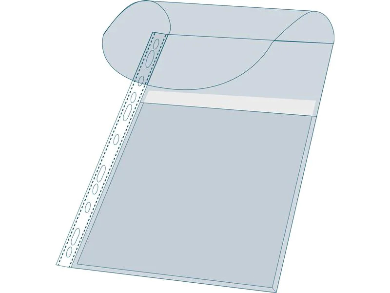 Exacompta Zeigetasche Känguruh A4, Transparent