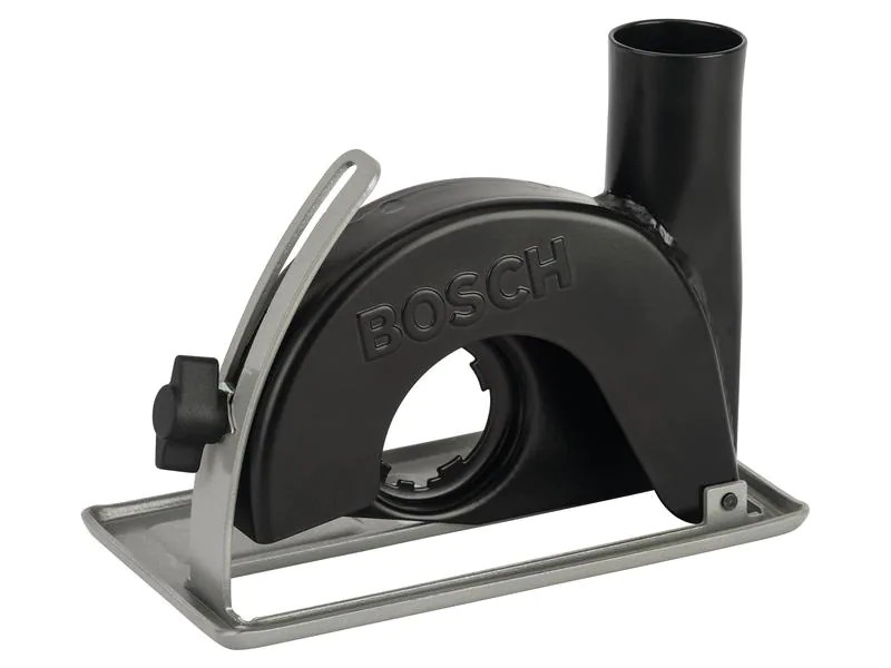Bosch Professional Führungsschlitten mit Absaugstutzen, 115 / 125 mm