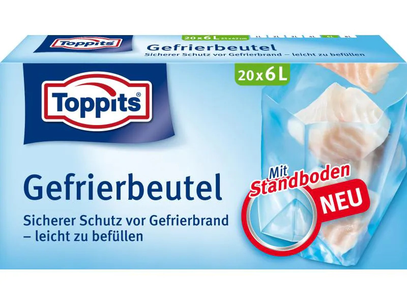 Toppits Gefrierbeutel 20 Stück