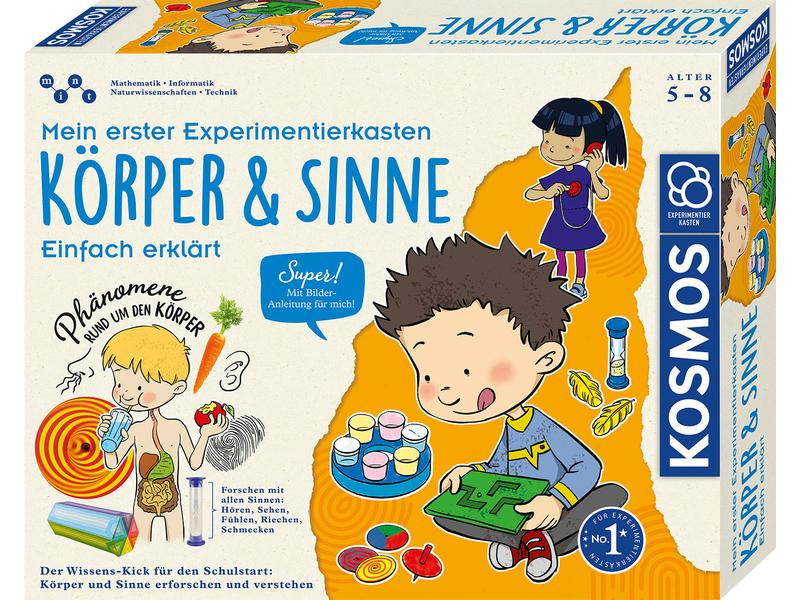 Kosmos Mein erster Experimentierkasten – Körper &amp; Sinne