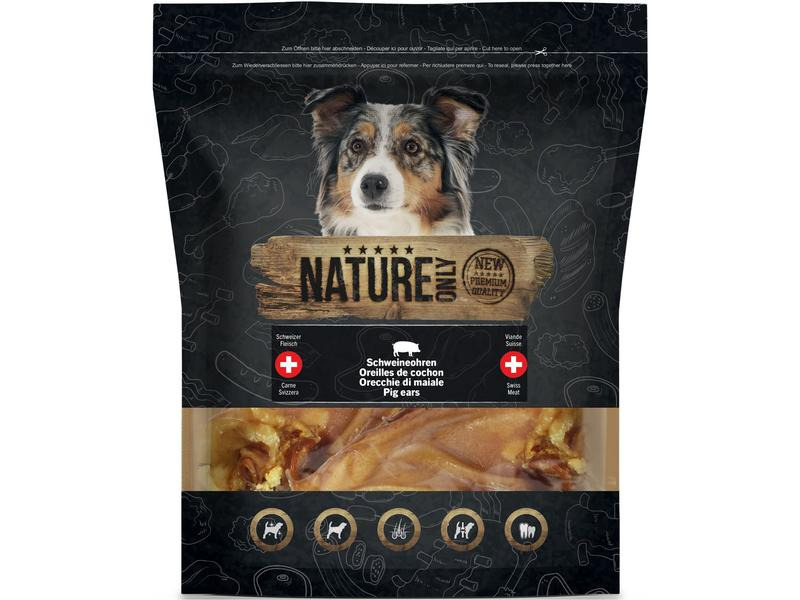 NATUREonly Kausnack Schweinsohren, 230 g