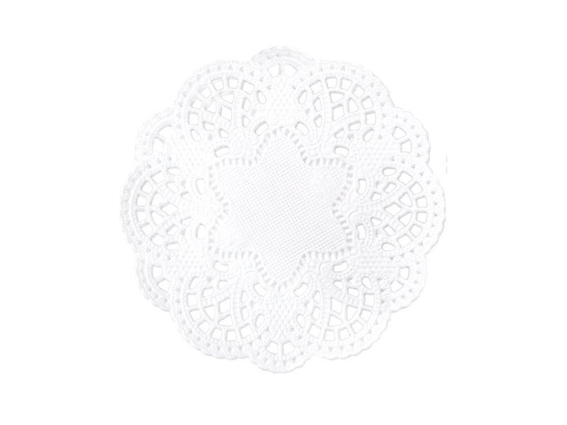 Demmler Dekountersetzer Barock 40 Stück, Weiss, 10 cm
