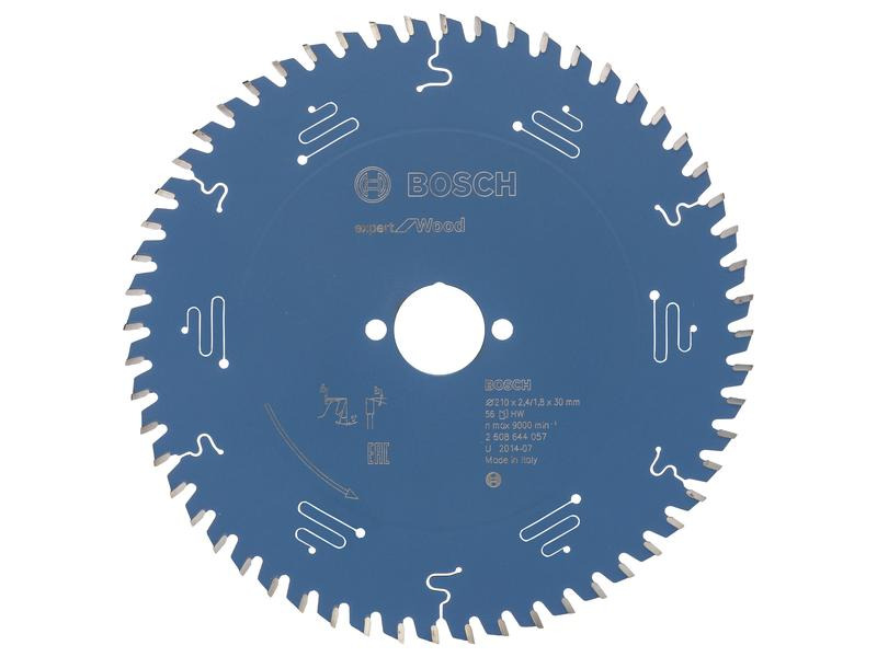 Bosch Professional Kreissägeblatt Expert for Wood, 210 x 30 x 2.4 mm, Z 56