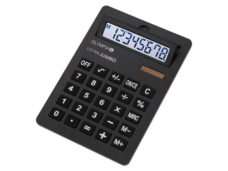 Olympia Taschenrechner LCD 908