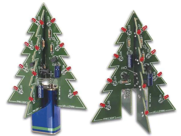 Whadda Bausatz 3D-Weihnachtsbaum
