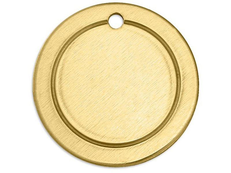 ImpressArt Metall-Anhänger Ø 20 mm 7 Stück
