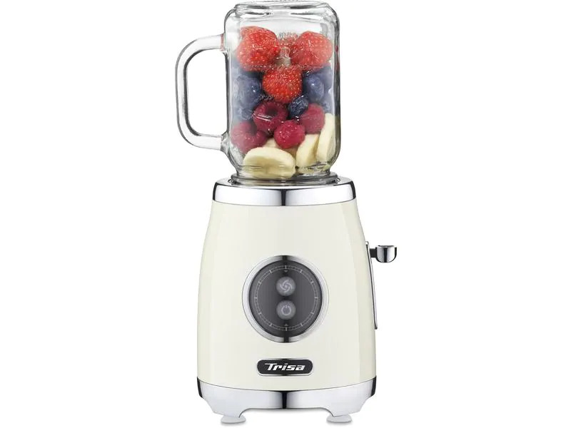 Trisa Standmixer Mix 'n' Joy Weiss-Gelb