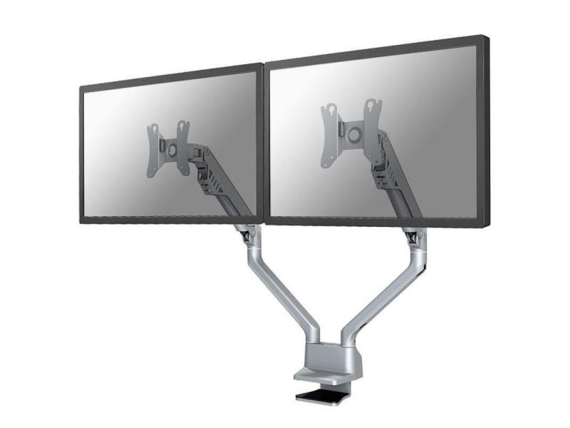 NEOMOUNTS Tischhalterung FPMA-D750DSILVER bis 16 kg – Silber