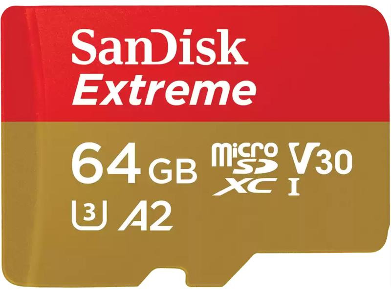 SanDisk microSDXC-Karte Extreme 64 GB