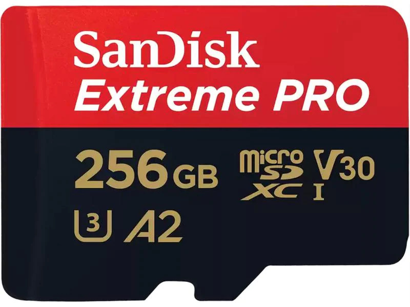 SanDisk microSDXC-Karte Extreme PRO 256 GB