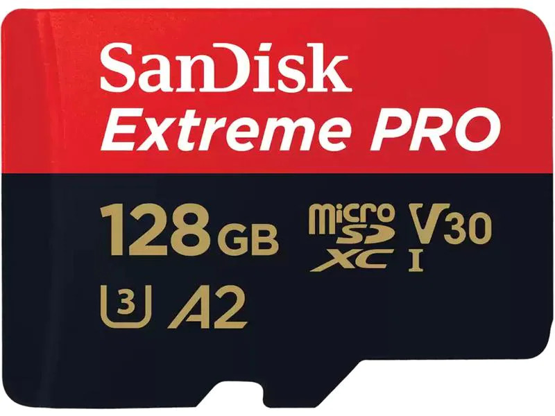 SanDisk microSDXC-Karte Extreme PRO 128 GB