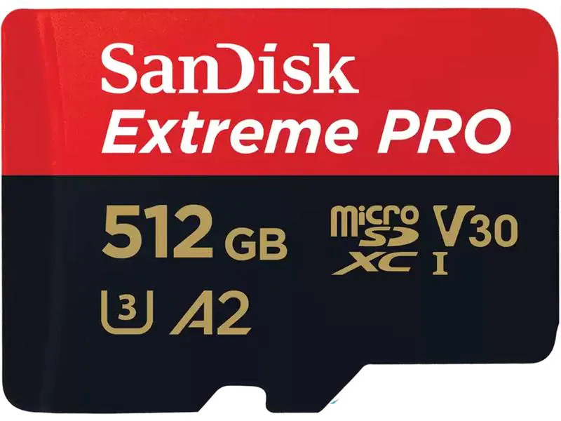 SanDisk microSDXC-Karte Extreme PRO 512 GB