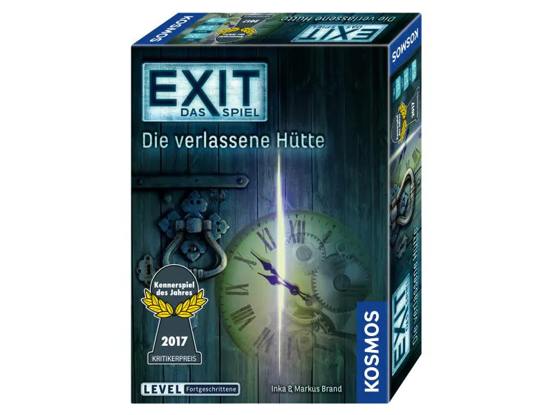 Kosmos Kennerspiel EXIT: Die verlassene Hütte