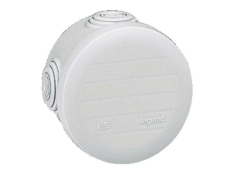 Legrand Abzweigdose Plexo AP, nass IP55, Grau Rund 60 x 40 mm