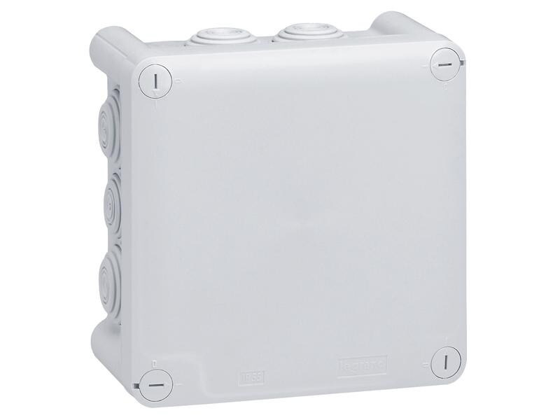 Legrand Abzweigdose Plexo AP, nass IP55, Grau 130 x 130 x 81 mm