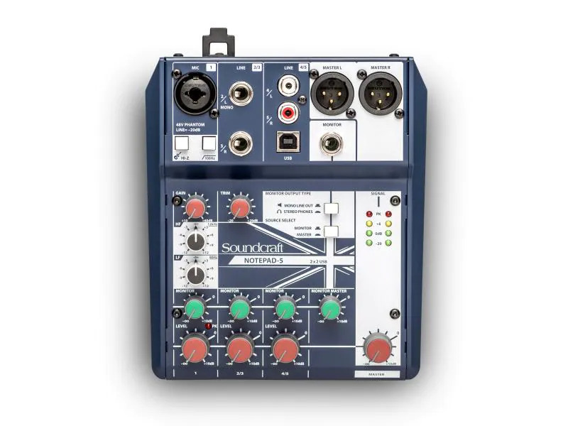 Soundcraft Mischpult Notepad-5