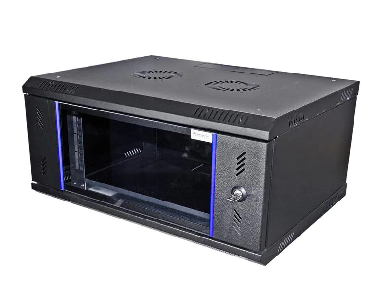 Wirewin Wandschrank 600X450X4U Pro 2nd Gen 19 / 4HE / Schwarz