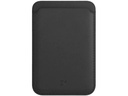 Nevox MagWallet Echt Leder Schwarz